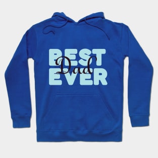 Best dad ever words power Hoodie